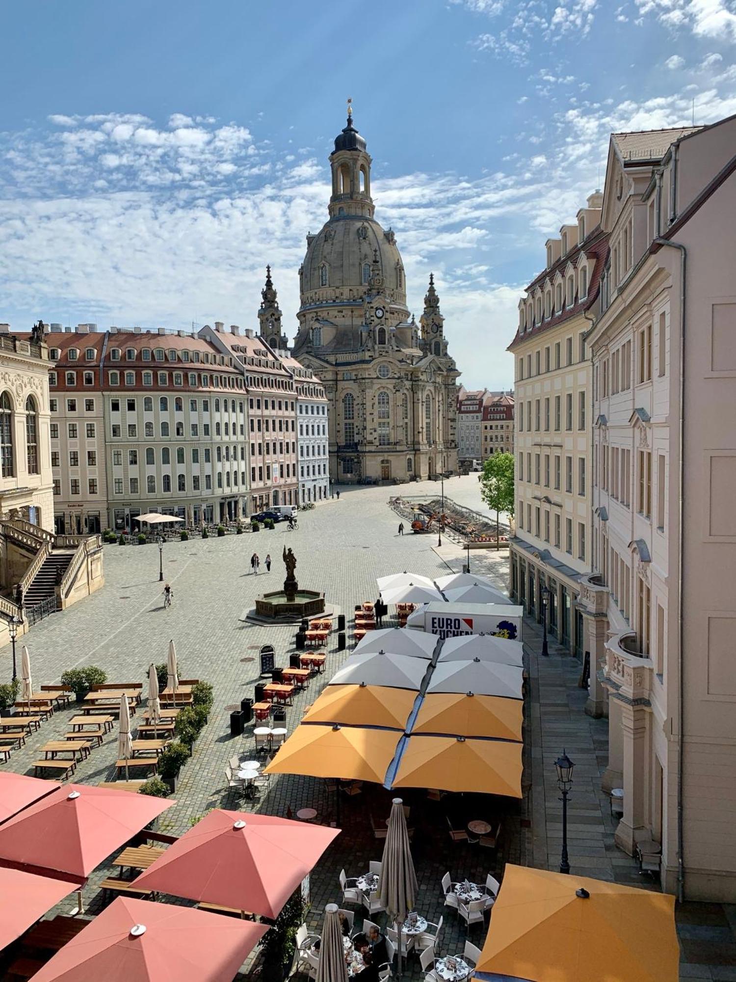 Familienapartment An Der Frauenkirche Dresden Eksteriør billede